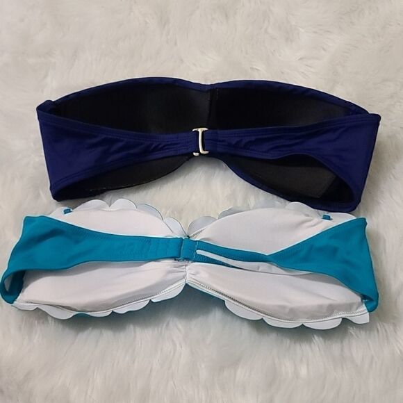 2 Nwot Pink VS and Mossimo bikini tops - Picture 2 of 5